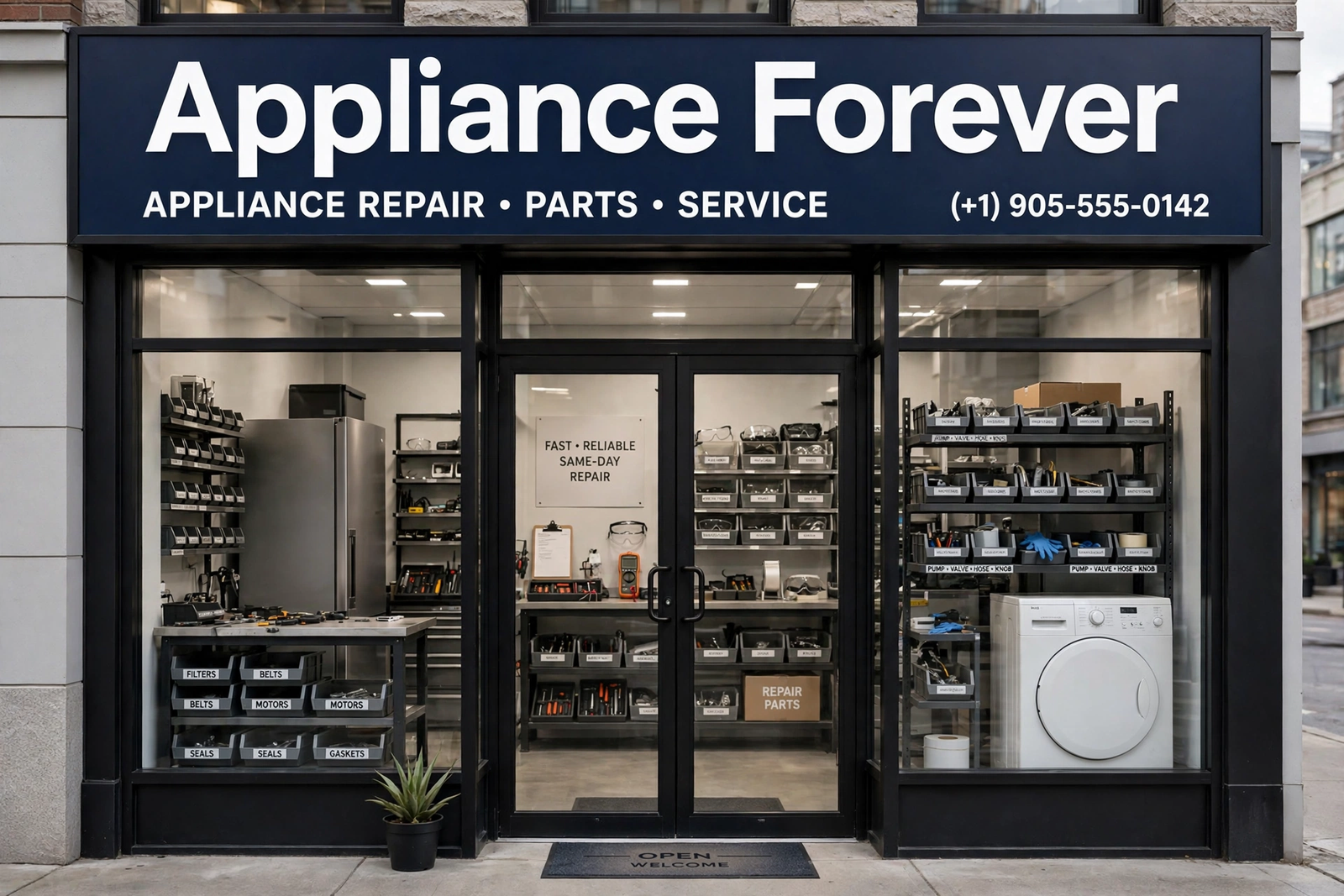Appliance Forever storefront in Newmarket, ON